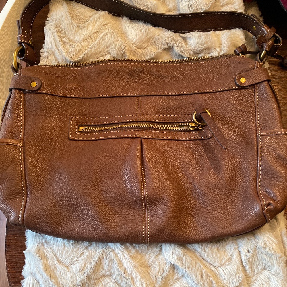 Fossil leather bag